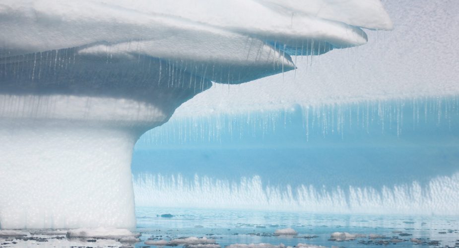 Ice and icebergs in Antarctica, available for solo to group travel