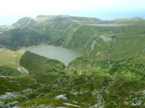 azores view of lakes
